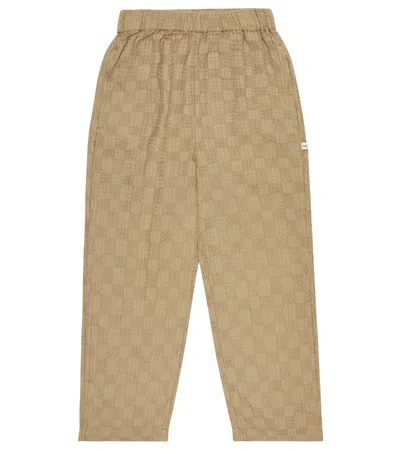 The New Society Kids' Hose Aus Baumwolle In Oliva Claro
