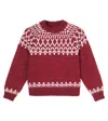 The New Society Wendy Sweater In Red