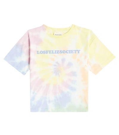 The New Society Kids' Wildshire Tie-dye Cotton Jersey T-shirt In Wildshire Tie Dye