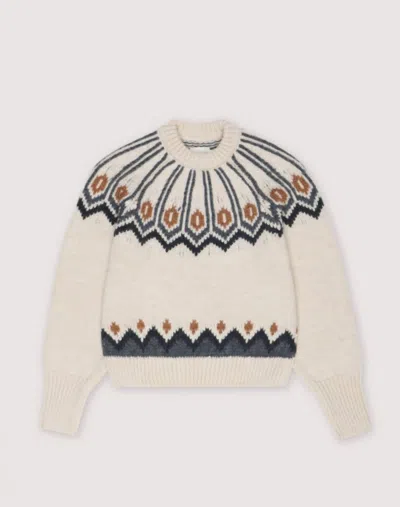 The New Society Women's Davos Sweater In Fair Isle In Multi