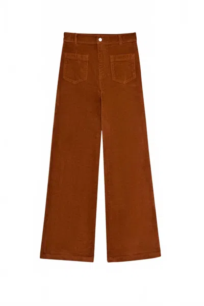The New Society Women's Ines Pant In Astral Earth In Brown