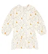 The New Society Woodswallow Printed Dress In Multicoloured
