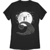 The Nightmare Before Christmas Halloween Jack Skellington Sally Meant To Be  Graphic T-shirt In Black