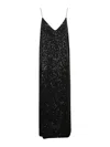 The Nina Studio Afrodite Sequin Short Dress In Black
