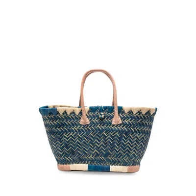 The Nina Studio Clotilde Woven Tote Bag