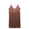 The Nina Studio Dresses Brown In Brown