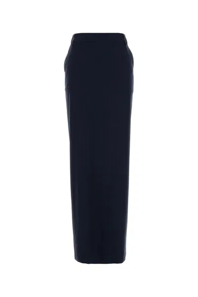 The Nina Studio Gonna In Misto Poliestere Stretch Ricamato  Donna In Black