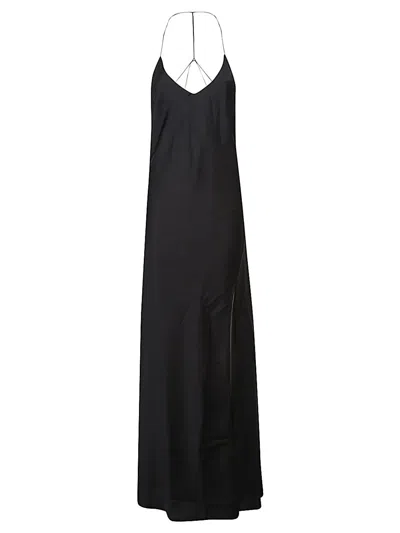 The Nina Studio Long Dress In Black