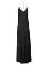 The Nina Studio Long Dress In Black