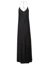 The Nina Studio Long Dress In Black