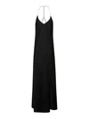 The Nina Studio Long Dress In Black