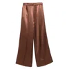 The Nina Studio Silk Pants In Multicolor