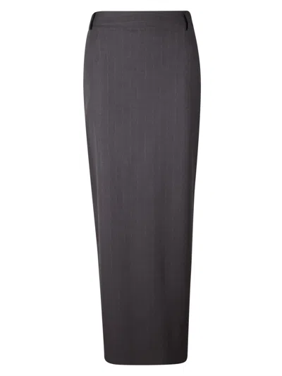 The Nina Studio Pencil Skirt In Gray
