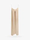 The Nina Studio Satin Vest In Sand