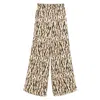 The Nina Studio Animal-print Palazzo Pants