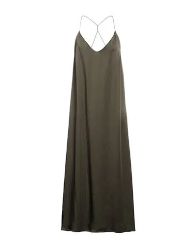 The Nina Studio Woman Midi Dress Military Green Size M Polyester