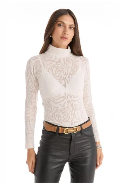 THE NOLI SHOP THE NOLI SHOP ALINA ROSE TURTLENECK TOP