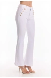 The Noli Shop Allegra Bootcut Jean In White