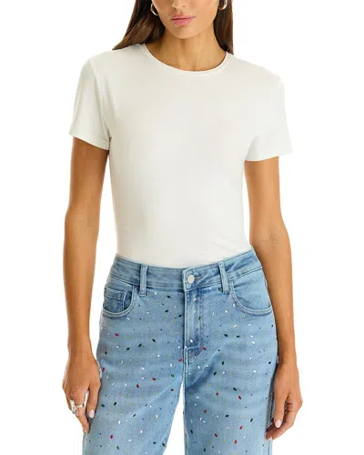 The Noli Shop Amaya Ultra-soft T-shirt In White