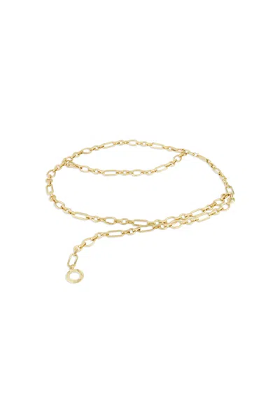 The Noli Shop Arden Chain Belt - Gold