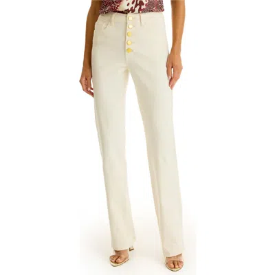 The Noli Shop Aubrey Bootcut Jean In Gold