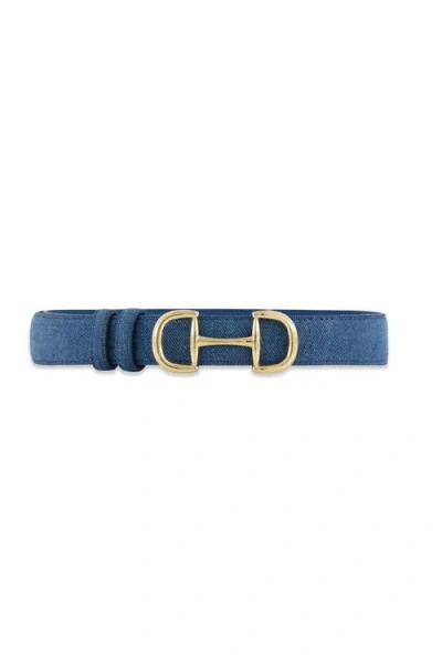The Noli Shop Bettie Belt In Blue