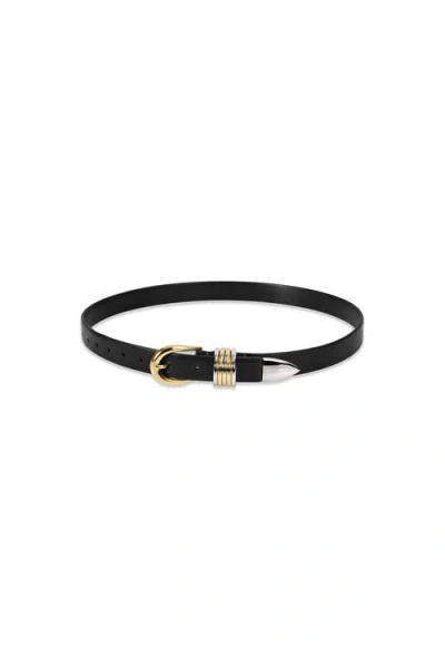 The Noli Shop Blair Belt In Black