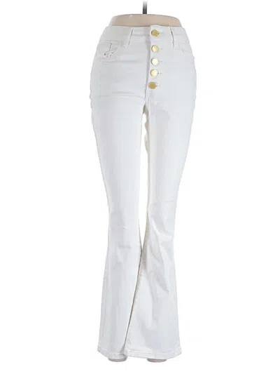 The Noli Shop Jeans In Ivory
