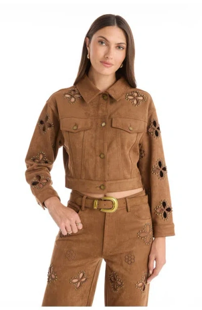 THE NOLI SHOP THE NOLI SHOP KAIA SUEDE JACKET
