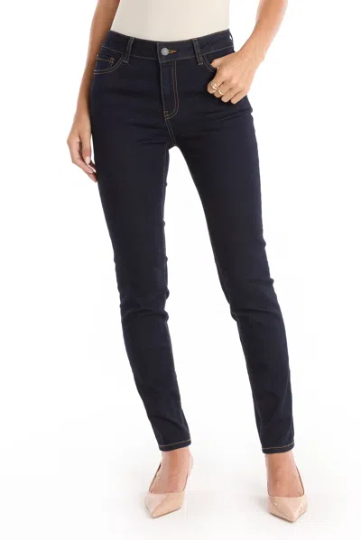 The Noli Shop Layla Skinny Jean - Indigo In Blue