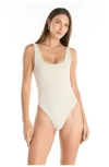The Noli Shop Loren Bodysuit In White