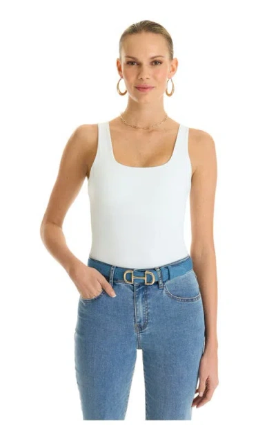 The Noli Shop Loren Bodysuit In White