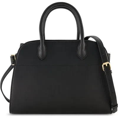 The Noli Shop Margo Leather Bag In Black