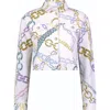 The Noli Shop Monaco Denim Jacket In Multi