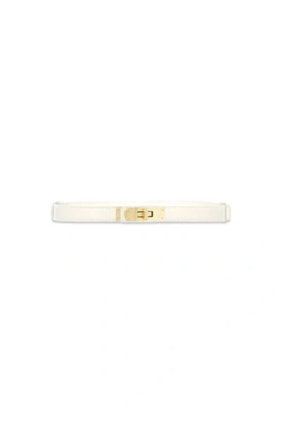 The Noli Shop Nicola Belt In White