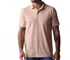 The Normal Brand Active Puremeso Everyday Polo In Iced Latte In Neutral