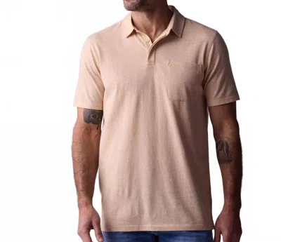 The Normal Brand Active Puremeso Everyday Polo In Iced Latte In Neutral