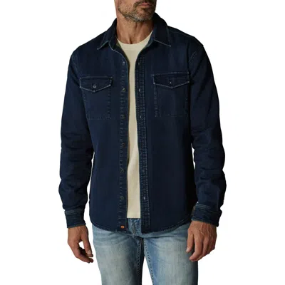 THE NORMAL BRAND THE NORMAL BRAND BIG JAKE COTTON BLEND BUTTON-UP SHIRT JACKET