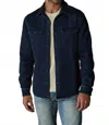 The Normal Brand Big Jake Shirt Jacket In Dark Indigo In Blue