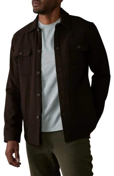 The Normal Brand Brisghtside Flannel Lined Workwear Jacket In Kodiak