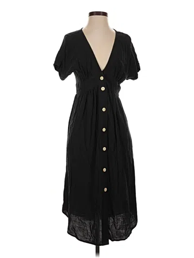 Pre-owned The Normal Brand Casual Dress In Black