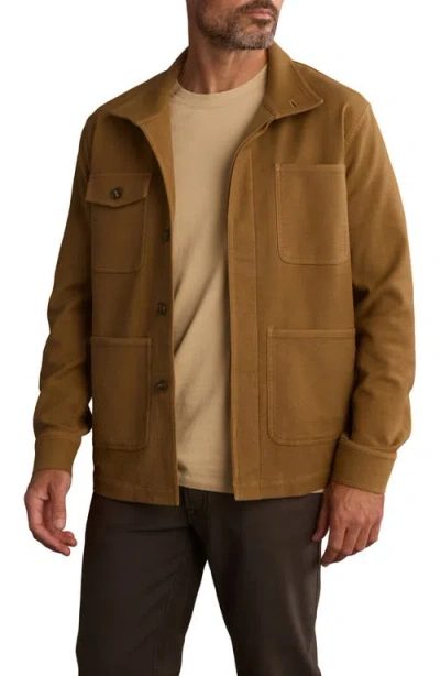 The Normal Brand Comfort Terry Cloth Chore Coat In Multi