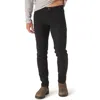 The Normal Brand Terry Five-pocket Tailored Fit Pants In Black