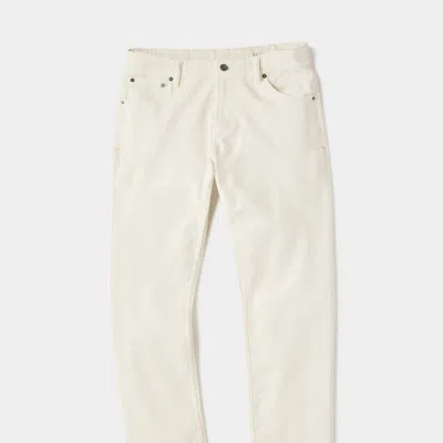 The Normal Brand Comfort Terry Pant In White