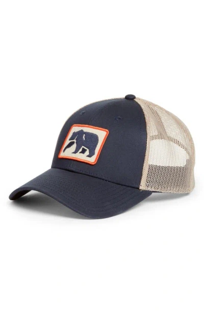 The Normal Brand Dano Trucker Hat In Blue