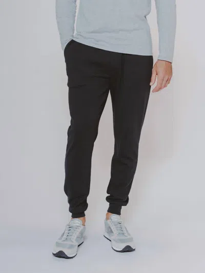The Normal Brand Everyday Jogger In Black