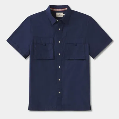 The Normal Brand Expedition Shirt In Blue