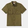 The Normal Brand Expedition Shirt In Green