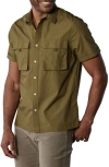 THE NORMAL BRAND EXPEDITION SHORT SLEEVE BUTTON-UP SHIRT