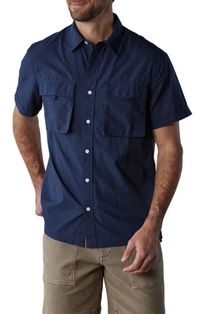 THE NORMAL BRAND THE NORMAL BRAND EXPEDITION SHORT SLEEVE BUTTON-UP SHIRT